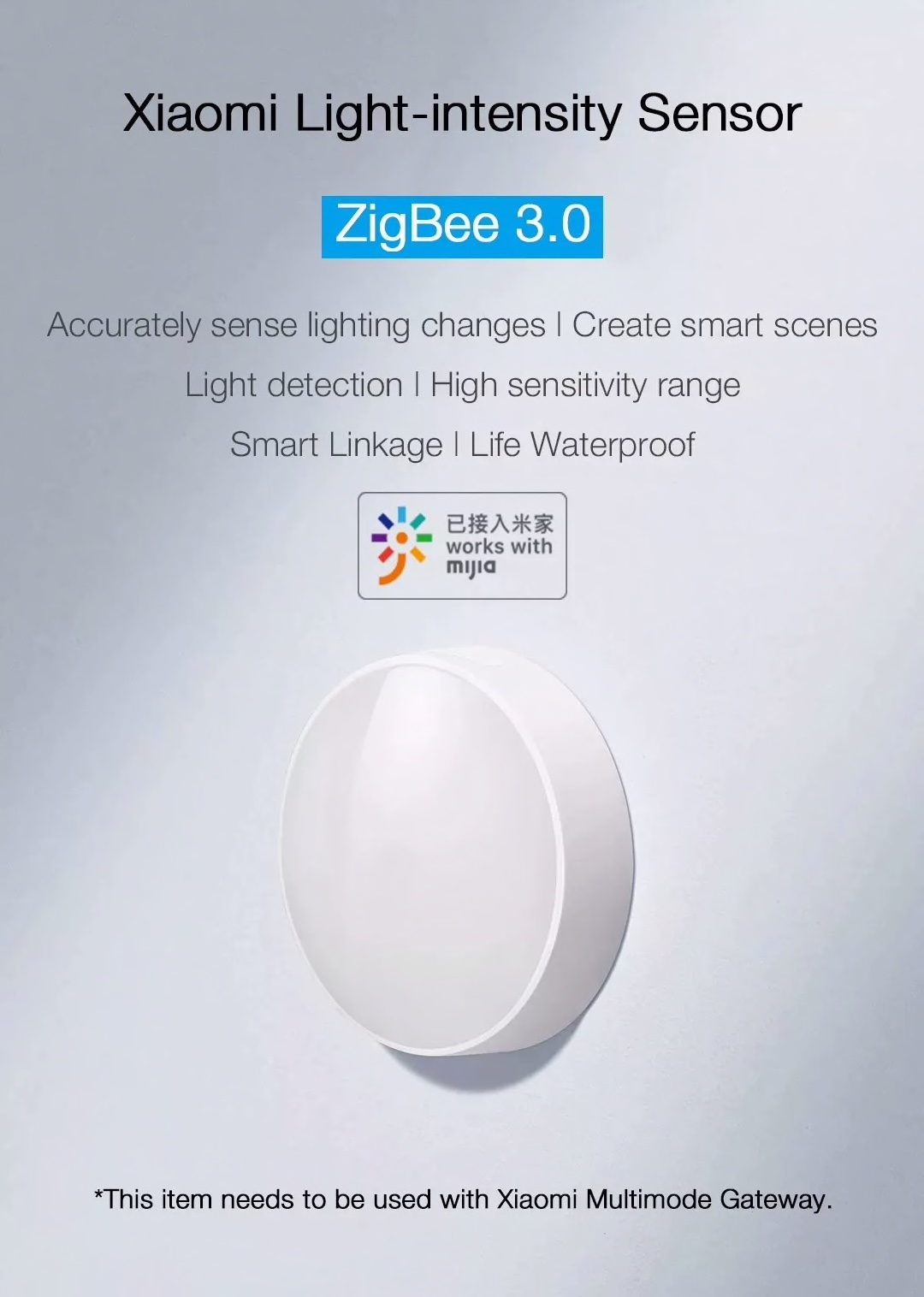 Xiaomi Mijia Smart Light Sensor - Chytrý senzor světla
